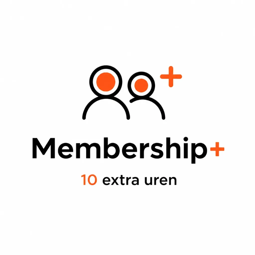 Membership+ - Flexibele extra uren bovenop je vast pakket, wanneer het nodig is